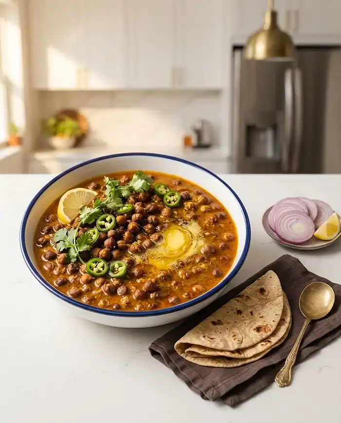 Kala Chana Recipe Punjabi Style 5 Punjabi Black Chickpeas Curry