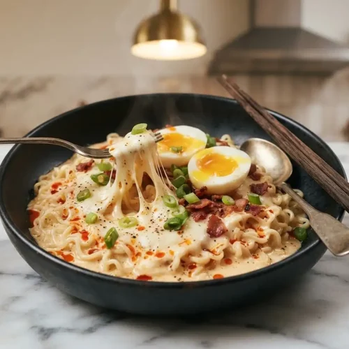 How to Cook Buldak Carbonara with Milk 2 Samyang Buldak Carbonara Noodles with Milk