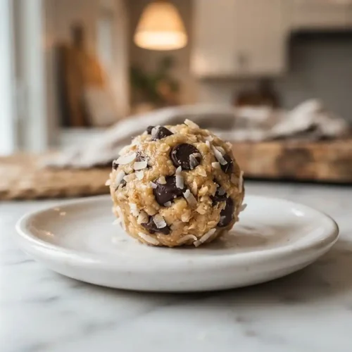 Chickpea Cookie Dough Energy Bites 2 chickpea cookie dough energy bites