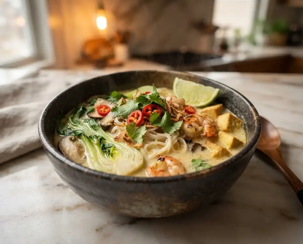 coconut curry soup cilantro