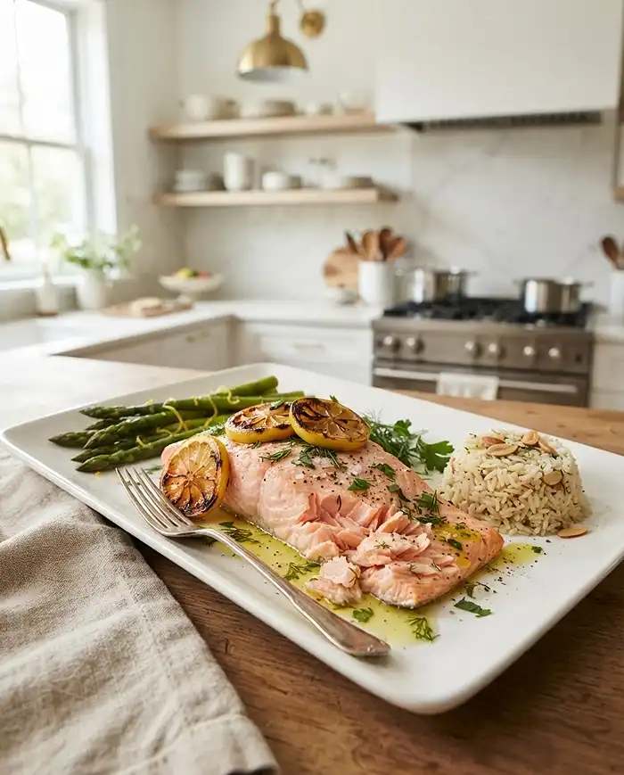 Easy Lemon Herb Salmon Recipe 5 easy lemon herb salmon