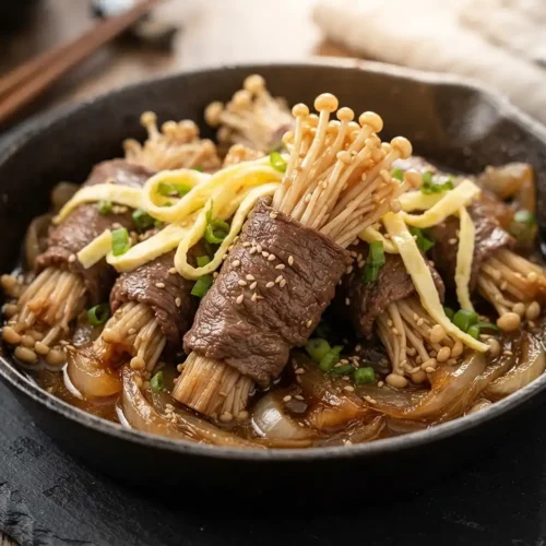 enoki beef rolls recipe