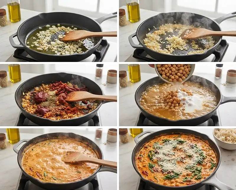 Marry Me Chickpeas With Coconut Milk 4 how to make marry me chickpeas with coconut milk