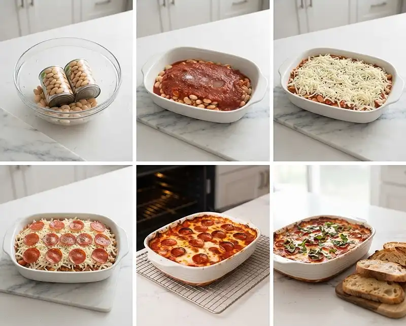 how to make pizza butter beans​