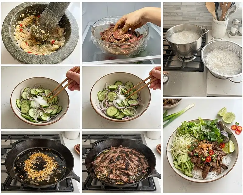 Vietnamese Lemongrass Beef Recipe 4 how to make vietnamese lemongrass beef recipe