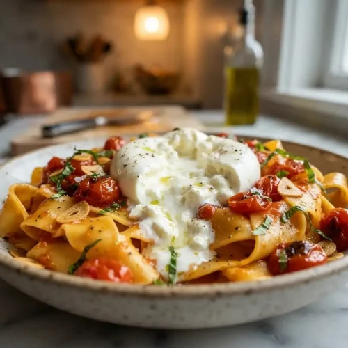 pappardelle burrata pasta​