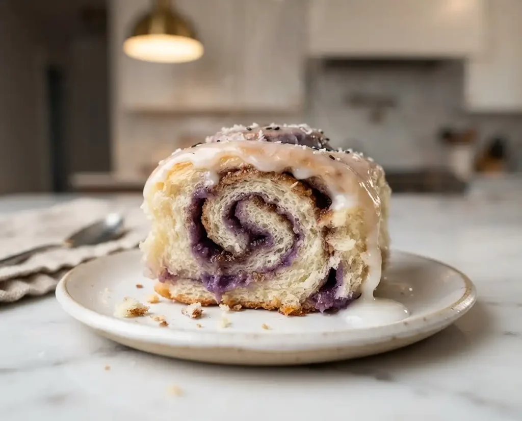 ube sweet roll​