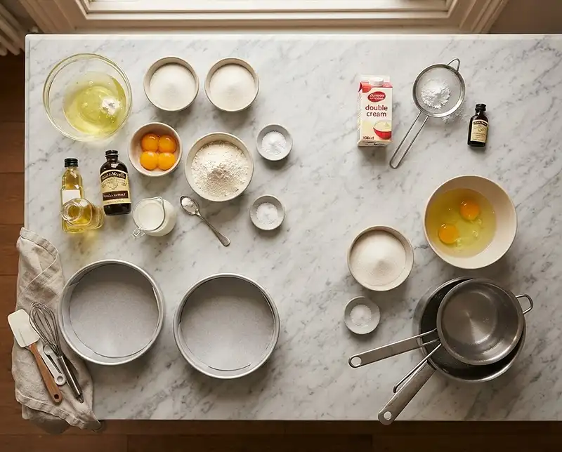 Vanilla Meringue Cake Recipe 3 vanilla meringue cake recipe Ingredients