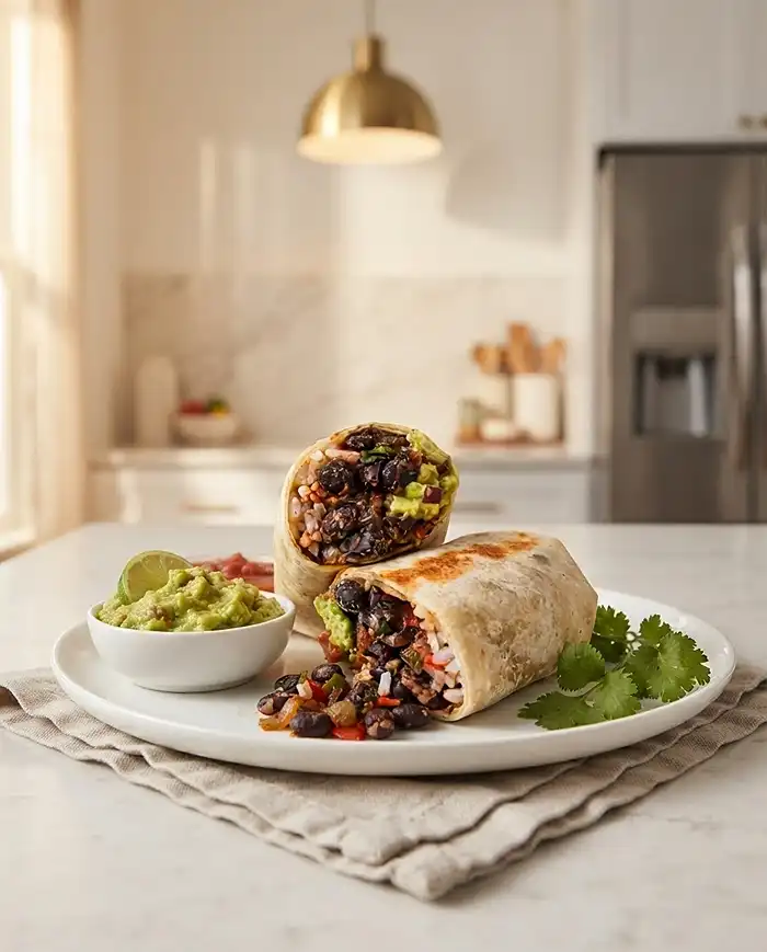 Vegetarian Black Bean Burrito Recipe 5 vegetarian black bean burrito recipe