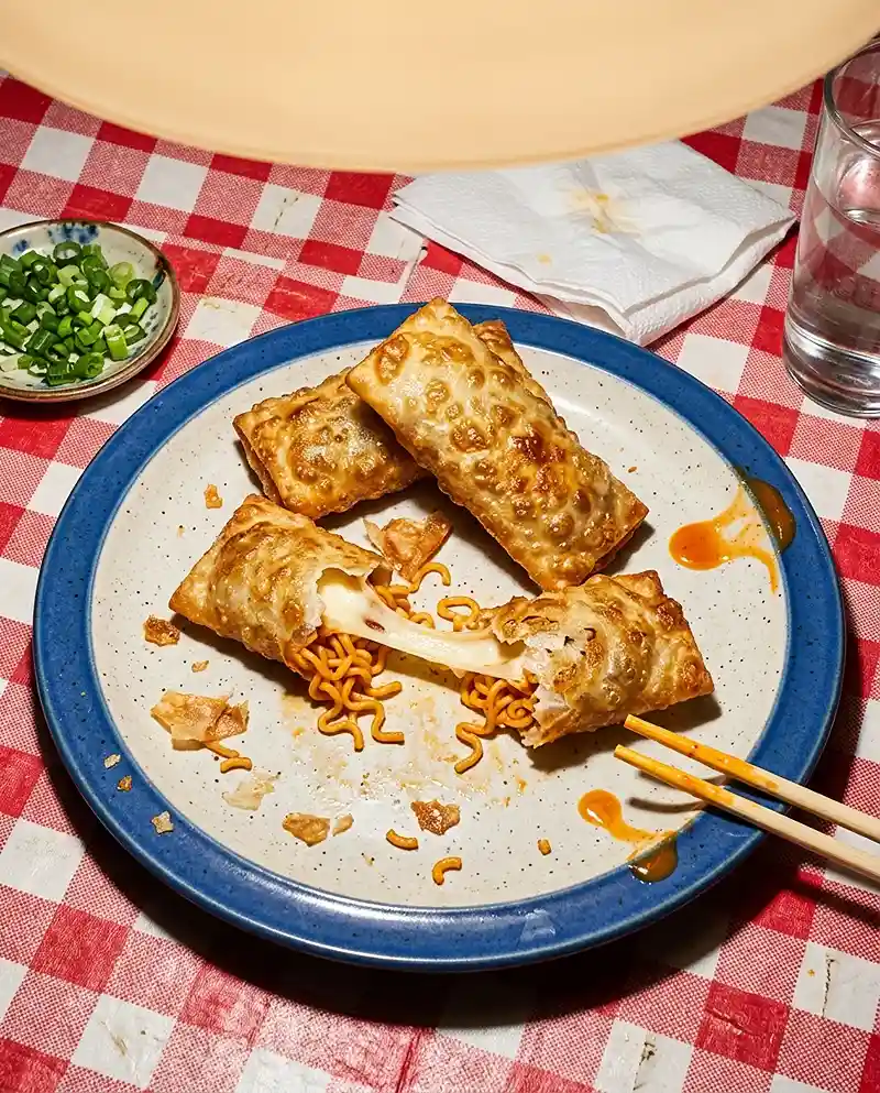 Cheesy Rice Paper Dumpling recipe
