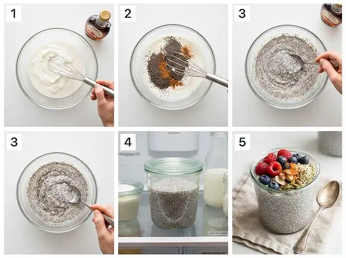 Chia Seed Pudding with Yogurt 4 Chia Pudding with Yogurt Recipe