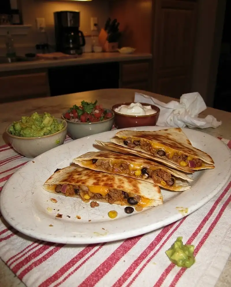 Crispy Sheet-Pan Oven Quesadillas 6 Crispy Sheet-Pan Oven Quesadillas at home