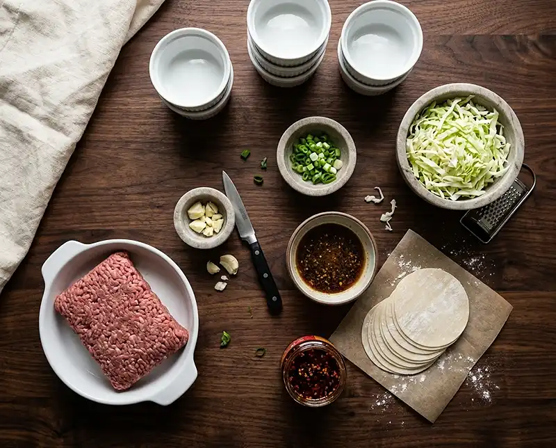 Dumplings recipe Ingredients