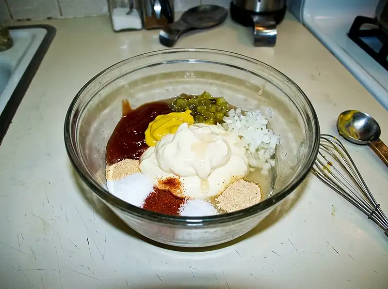Big Mac Sauce Recipe 4 Everything just added and unstirred