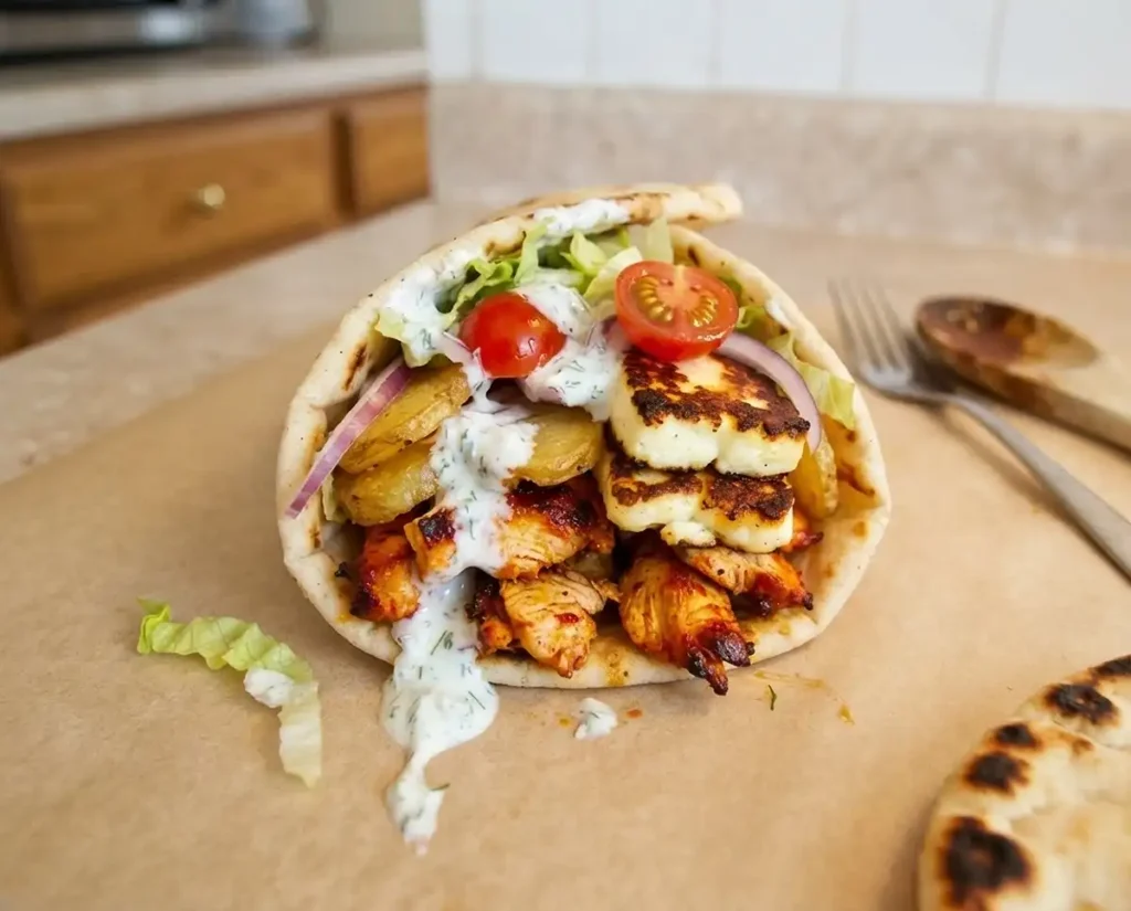 Halloumi Gyros