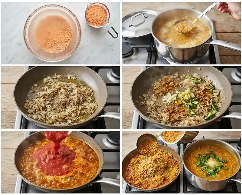 Split Red Lentils Dhal 4 How to Cook Red Lentils