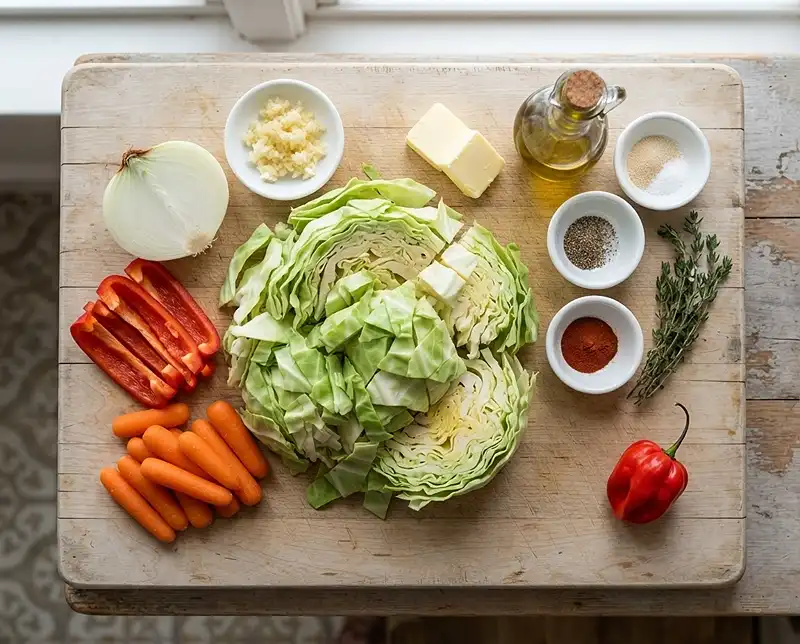 Jamaican Steamed Cabbage Recipe 3 Ingredients for Cabbage dish