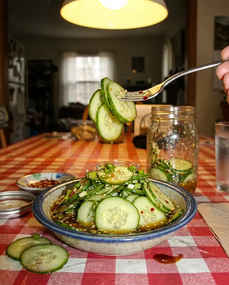 Logan’s Whole Cucumber Salad 5 Logan’s Whole Cucumber Salad