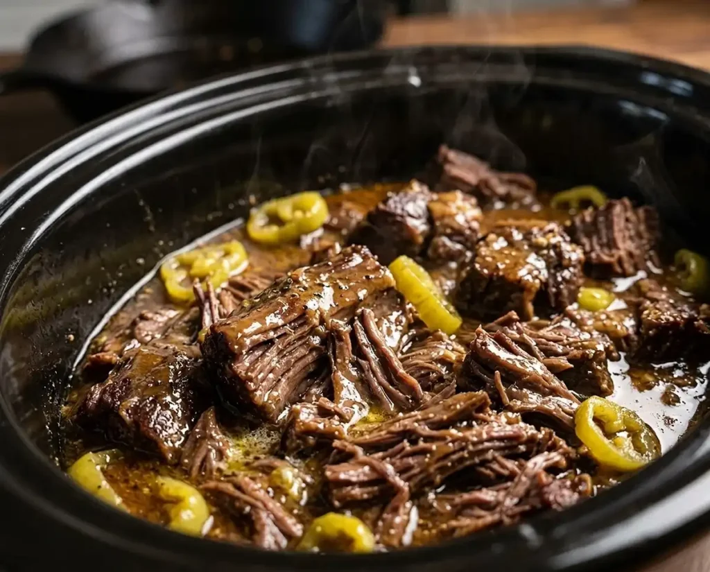Mississippi Pot Roast Crock Pot Recipe