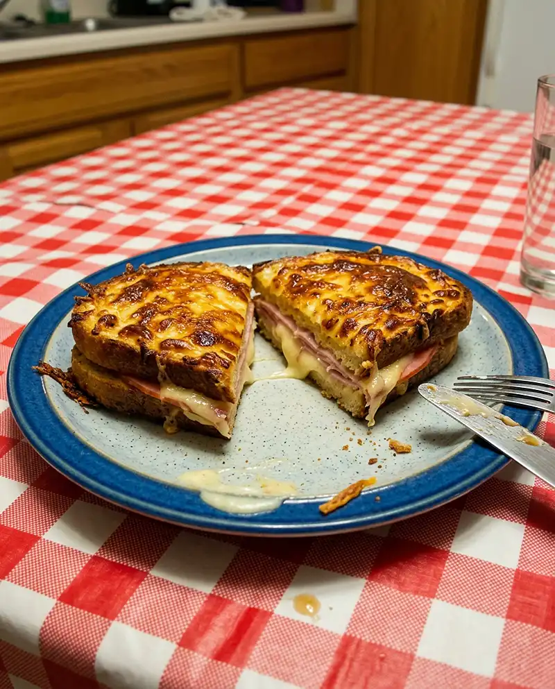 Simple Gruyère Croque Monsieur