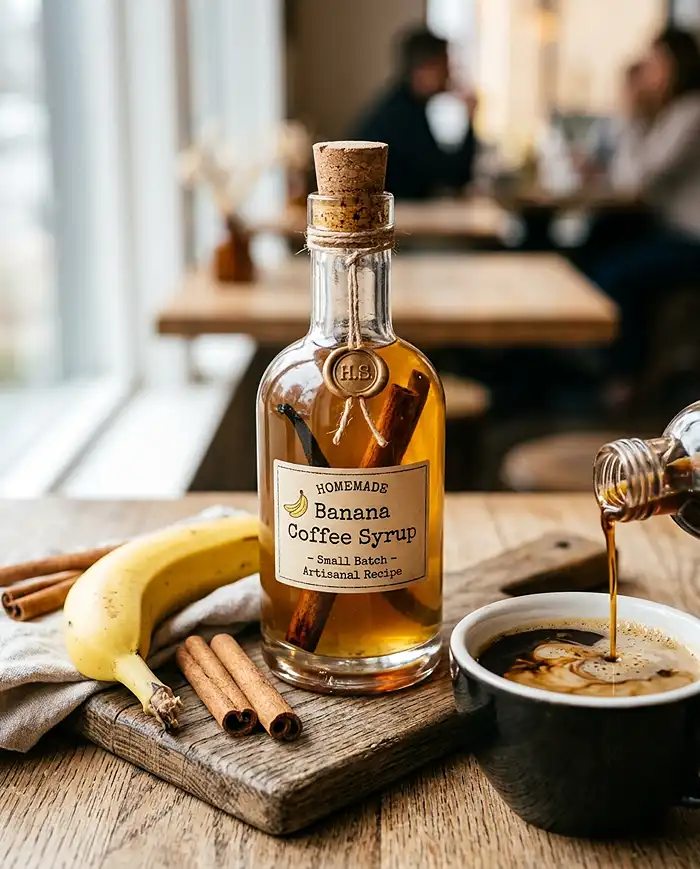 Banana Coffee Syrup 5 banana syrup for coffee Recipe
