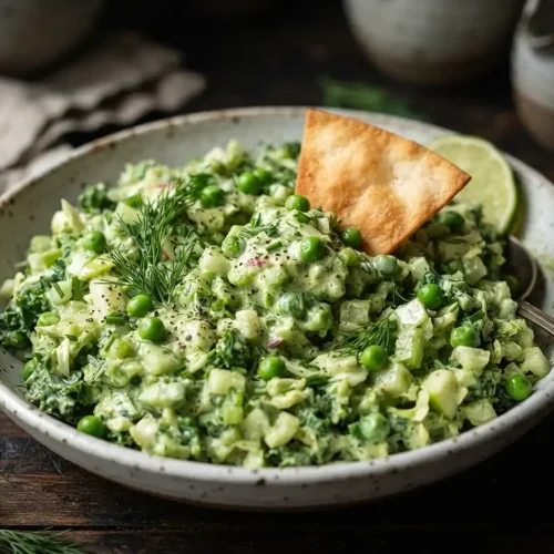 Green Goddess Scoopable Salad 2 green goddess scoopable salad