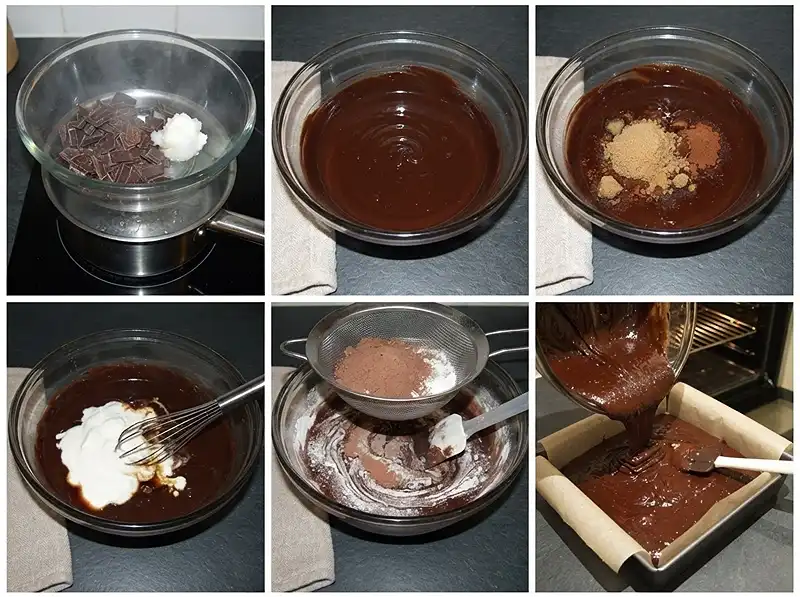 Fudgy Miso Brownies 4 how to make Fudgy Miso Brownies