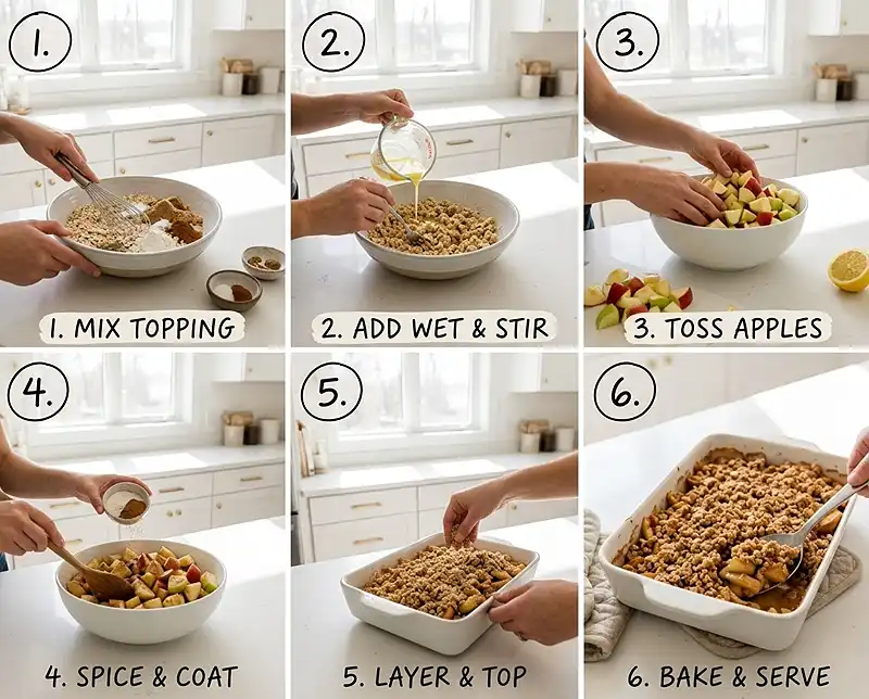 Apple Crisp Recipe with Oats 4 how to make apple crisp recipe with oats