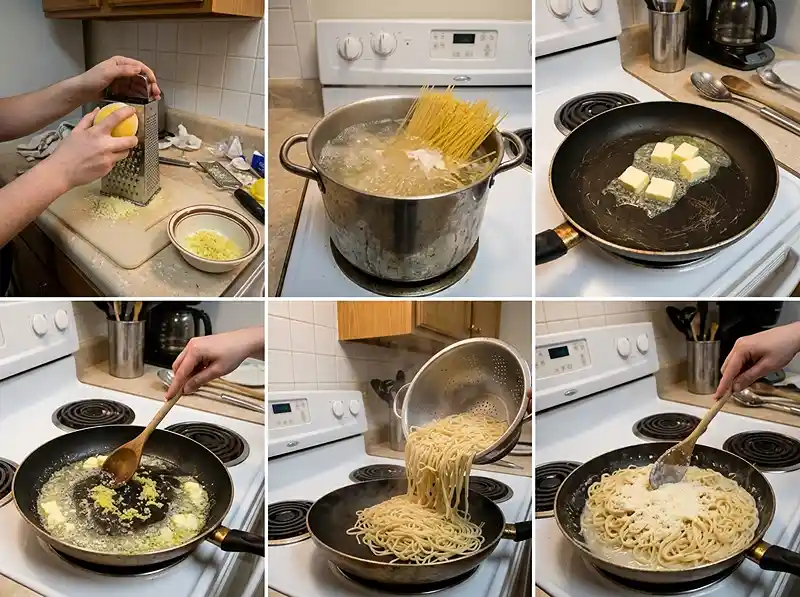 Frozen Lemon 4-Ingredient Pasta 4 how to mke Pasta recipe