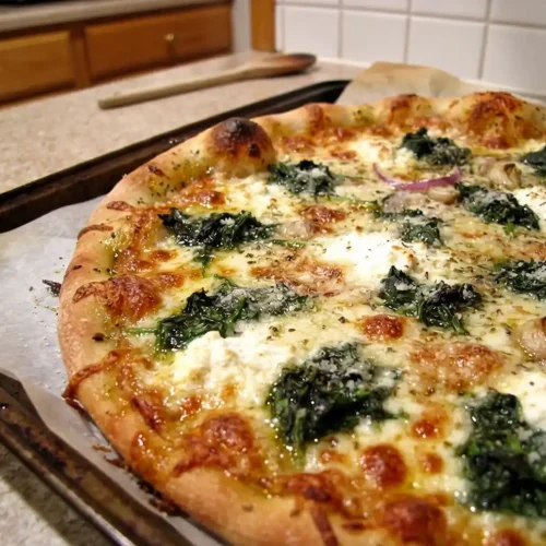 italian spinach pizza​
