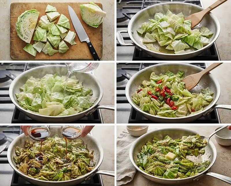 Korean Cabbage Recipe 4 making Korean Stir Fried Cabbage Recipe