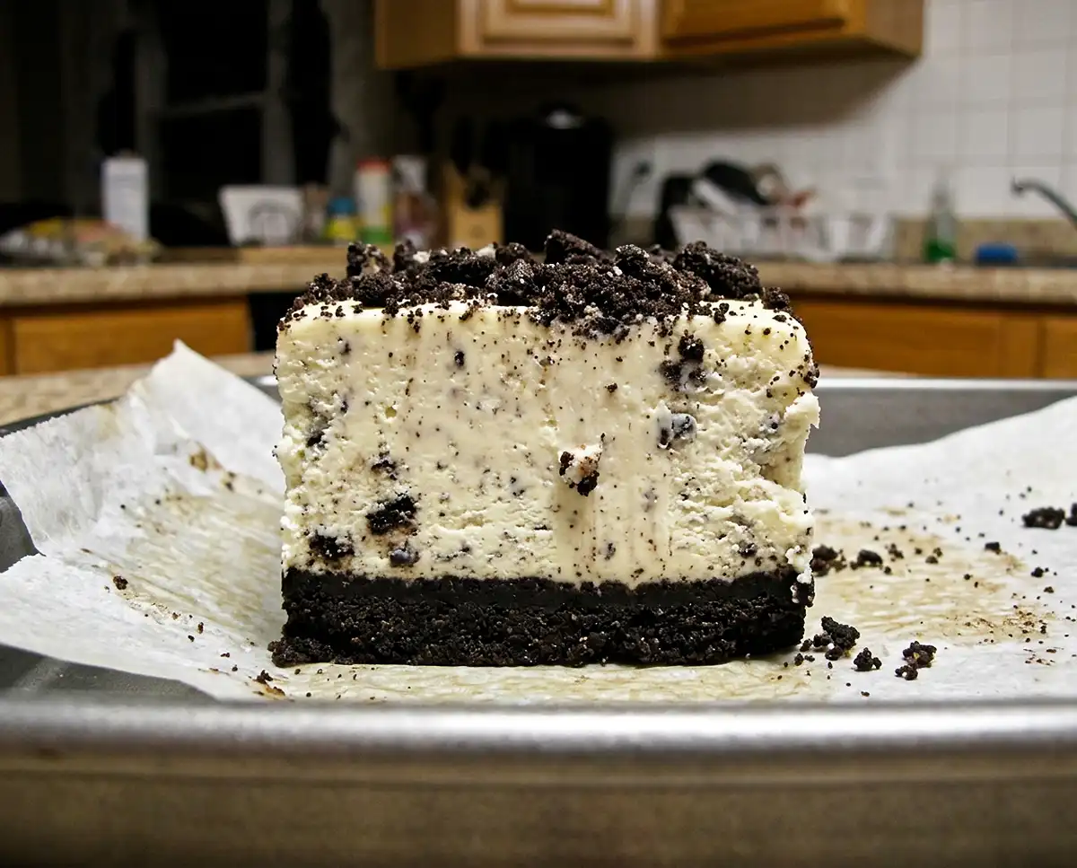 No Bake Oreo Cheesecake Bars | Tasty At Home