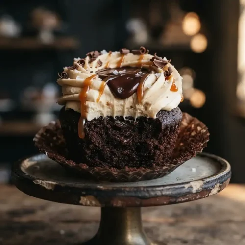 Salted Caramel Chocolate Cupcake 2 salted caramel chocolate cupcake