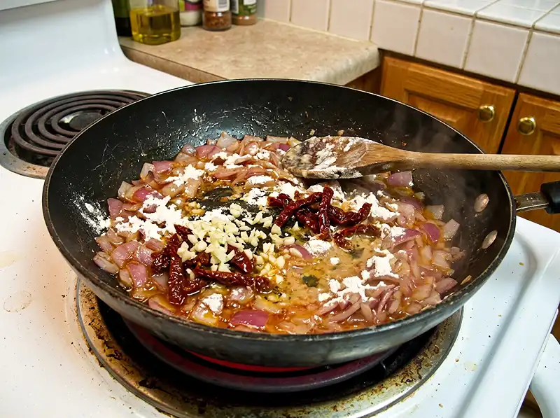 the sauce base for Marry Me Butter Beans
